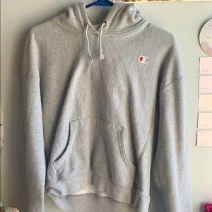 grey champion hoodie